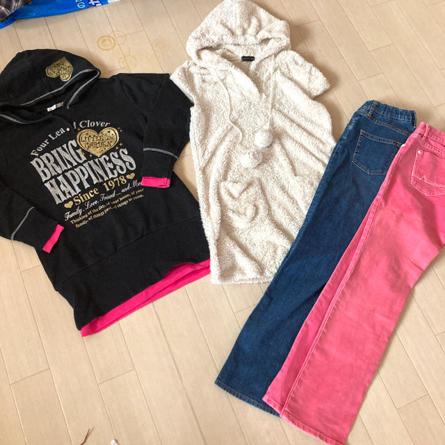 UNIQLO(ユニクロ)のUNIQLO、GU.他　まとめ売り！　150 キッズ/ベビー/マタニティのキッズ服女の子用(90cm~)(その他)の商品写真