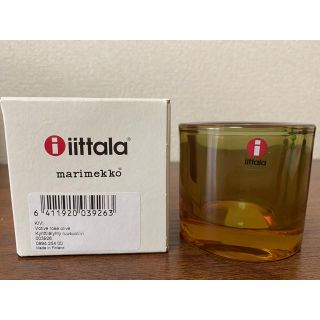 イッタラ(iittala)のkivi Rose olive iittala × marimekko(置物)