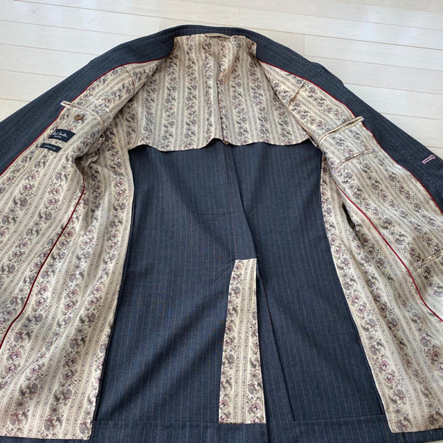 ポールスミスPaulsmithスーツ上下セットジャケット紺ネイビー