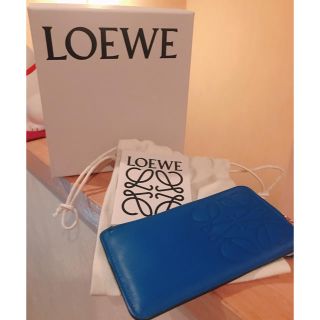 ロエベ(LOEWE)の【美品】LOEWE【Keyrings】キーリング付きコインケース(キーケース)