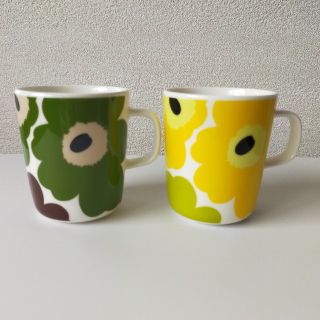 マリメッコ(marimekko)のマリメッコ ウニッコ unikko マグ 2脚(グラス/カップ)