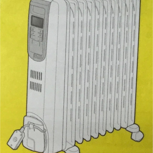 DeLonghi(デロンギ)のDeLonghi  / デジタル　レディアント　オイルヒーター / スマホ/家電/カメラの冷暖房/空調(オイルヒーター)の商品写真