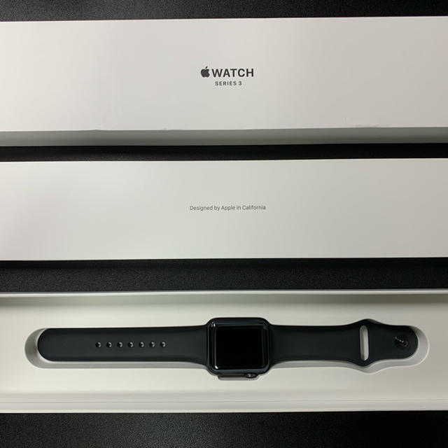 Apple Watch(アップルウォッチ)のApple Watch Series 3 38mm メンズの時計(腕時計(デジタル))の商品写真