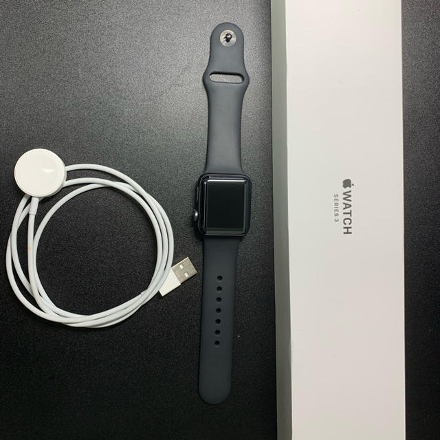 Apple Watch(アップルウォッチ)のApple Watch Series 3 38mm メンズの時計(腕時計(デジタル))の商品写真