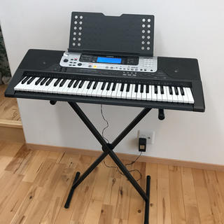 カシオ　CASIO　光ナビキーボード　LK-301BB  電子ピアノ(電子ピアノ)