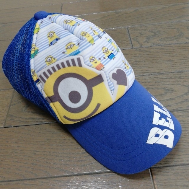 USJ(ユニバーサルスタジオジャパン)の限定品！　ミニオンズ　CAP　帽子　 キッズ/ベビー/マタニティのこども用ファッション小物(帽子)の商品写真