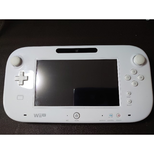 Wii U(ウィーユー)のWiiU ゲームパッド① エンタメ/ホビーのゲームソフト/ゲーム機本体(家庭用ゲーム機本体)の商品写真