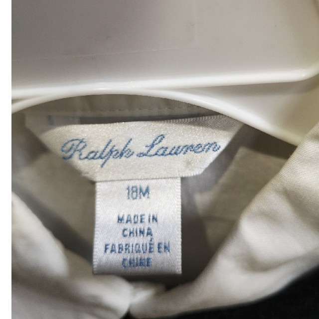 Ralph Lauren(ラルフローレン)の2枚セット【新品未使用】【タグ付き】ラルフローレン　上品　高級　定価:115ドル キッズ/ベビー/マタニティのベビー服(~85cm)(ワンピース)の商品写真