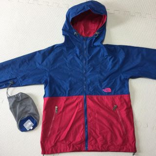 ザノースフェイス(THE NORTH FACE)の収納袋付！ノースフェイス コンパクトジャケット マウンテンパーカー S(ブルゾン)