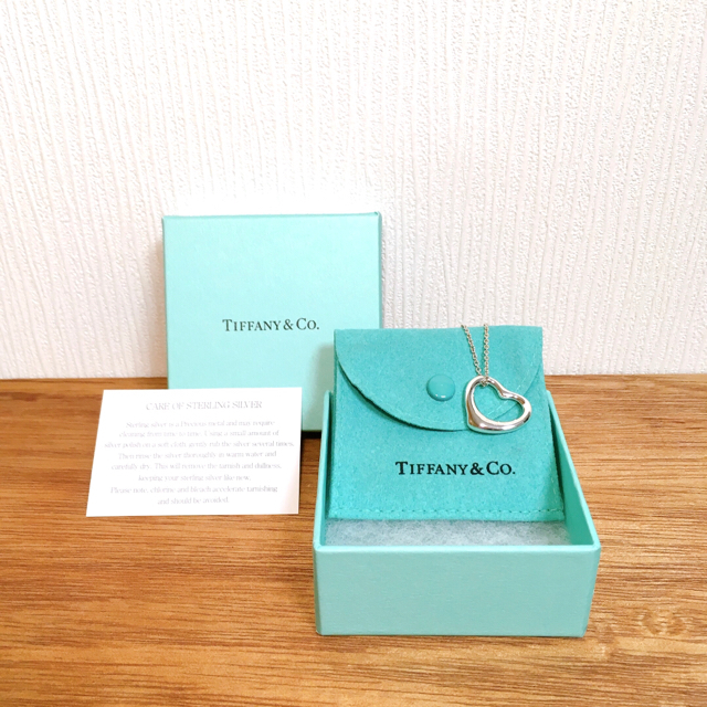 Tiffany & Co.(ティファニー)の未使用 TIFFANY＆Co. オープンハート 22㎜ silver925 レディースのアクセサリー(ネックレス)の商品写真