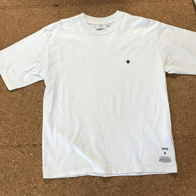 CONVERSE(コンバース)のコンバーストウキョウ　無地白　半袖Tシャツ　3 メンズのトップス(Tシャツ/カットソー(半袖/袖なし))の商品写真