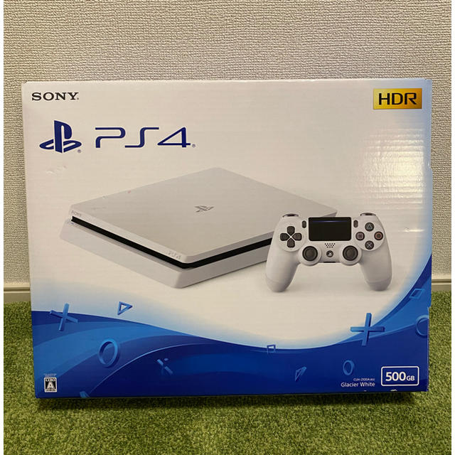 美品】PlayStation4ホワイト 500GB CUH-2100AB02-