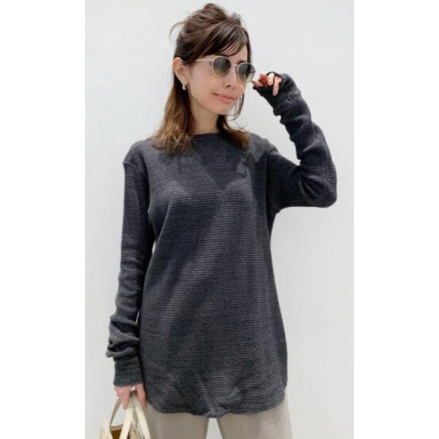 L'Appartement DEUXIEME CLASSE(アパルトモンドゥーズィエムクラス)のアパルトモン：GOOD GRIEF/Thermal TOP レディースのトップス(カットソー(長袖/七分))の商品写真