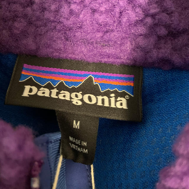 patagonia(パタゴニア)のMサイズ Patagonia パタゴニア Retro-X レトロX パープル 紫 メンズのジャケット/アウター(ブルゾン)の商品写真