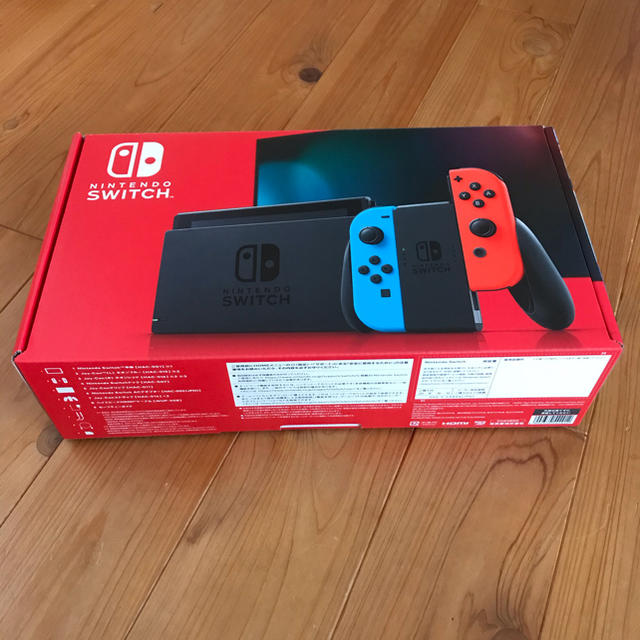 新品未使用品　新型ニンテンドースイッチ　Nintendo Switch ネオン色