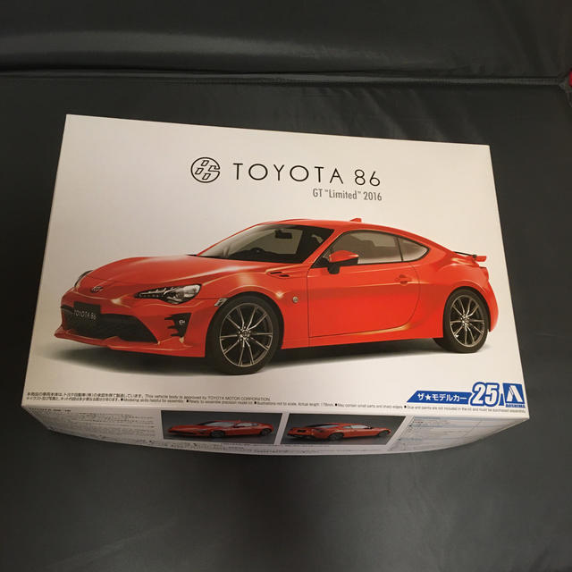 AOSHIMA(アオシマ)のトヨタ　ZN6  TOYOTA86 ザ.モデルカー 自動車/バイクの自動車(車種別パーツ)の商品写真