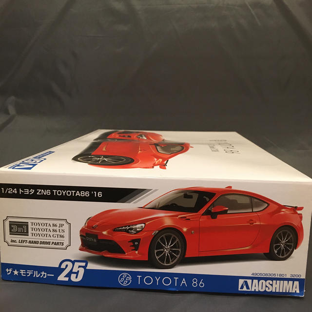 AOSHIMA(アオシマ)のトヨタ　ZN6  TOYOTA86 ザ.モデルカー 自動車/バイクの自動車(車種別パーツ)の商品写真