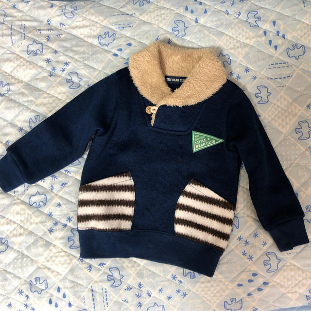 LITTLE BEAR CLUB(リトルベアークラブ)のLITTLE BEAR CLUB リトルベアークラブ トレーナー 90 キッズ/ベビー/マタニティのキッズ服男の子用(90cm~)(その他)の商品写真