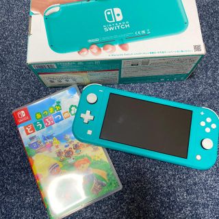 ニンテンドースイッチ(Nintendo Switch)のあつ森&Switchセット！(携帯用ゲーム機本体)