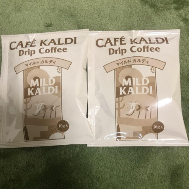 KALDI(カルディ)のマイルドカルディ  ドリップコーヒー10グラム×2袋セット 食品/飲料/酒の飲料(コーヒー)の商品写真