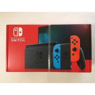 ニンテンドースイッチ(Nintendo Switch)のニンテンドー スイッチ 本体 ネオンブルー/ネオンレッド 新品未開封(家庭用ゲーム機本体)