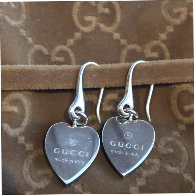 Gucci(グッチ)のGucci  ハートピアス レディースのアクセサリー(ピアス)の商品写真