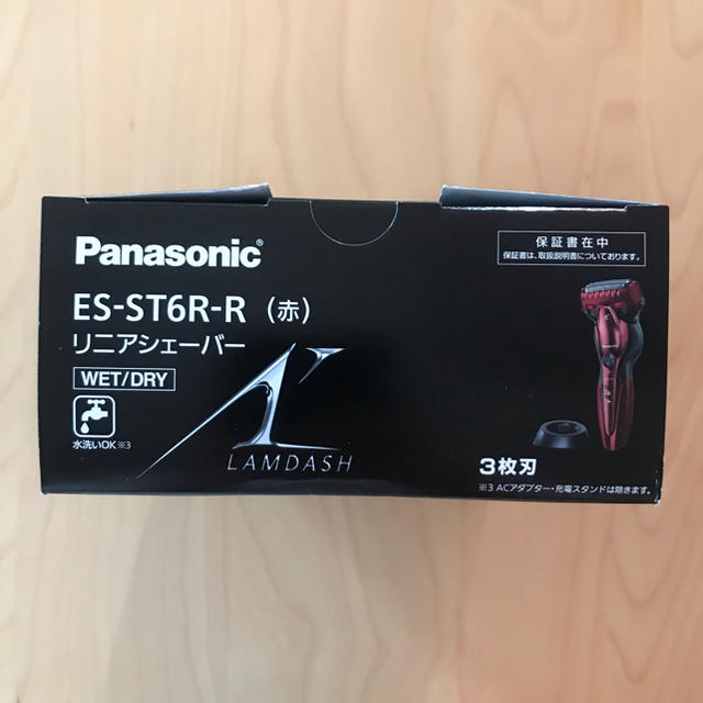 Panasonic(パナソニック)のPanasonic ES-ST6R-R スマホ/家電/カメラの美容/健康(メンズシェーバー)の商品写真