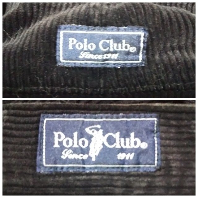 Polo Club(ポロクラブ)のall様    poloClub  コーデュロイパンツ 黒 メンズのパンツ(その他)の商品写真