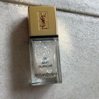 イヴサンローランボーテ(Yves Saint Laurent Beaute)のイヴサンローラン  ラ ラッククチュール 58 限定カラー 新品ち(マニキュア)