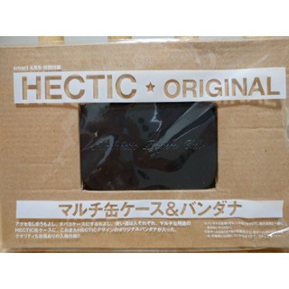 ヘクティク(HECTIC)のsmart付録 HECTICデザイン マルチ缶ケース&バンダナ(ハンカチ/ポケットチーフ)