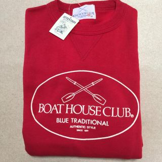 Boat House Club Red トレーナー(トレーナー/スウェット)