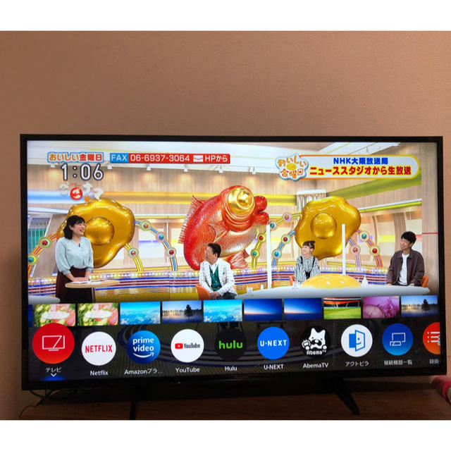 【超美品】４９型 パナソニックテレビ TH-49HX750