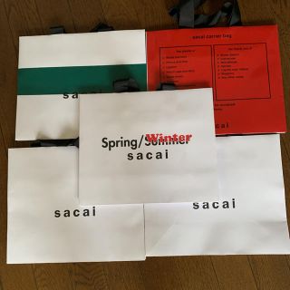 サカイ(sacai)のsacai ショッパー　5袋(ショップ袋)