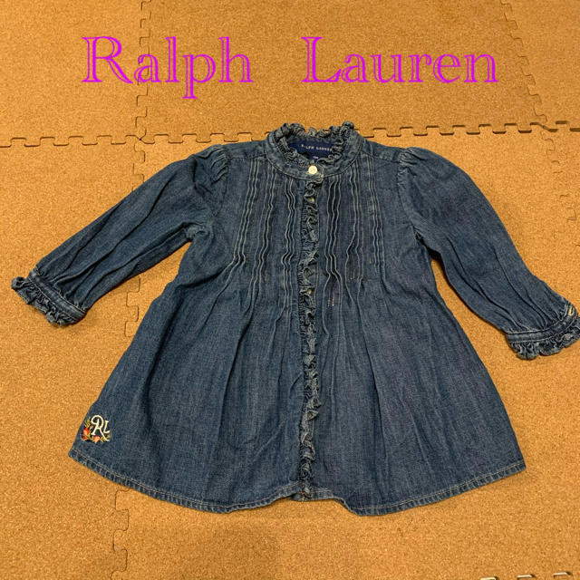 Ralph Lauren(ラルフローレン)のラルフローレン　ブラウストップス キッズ/ベビー/マタニティのベビー服(~85cm)(シャツ/カットソー)の商品写真