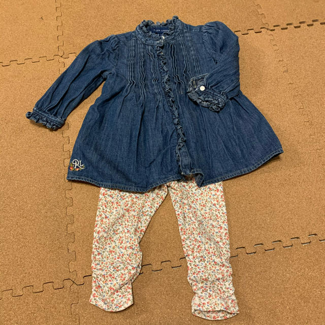 Ralph Lauren(ラルフローレン)のラルフローレン　ブラウストップス キッズ/ベビー/マタニティのベビー服(~85cm)(シャツ/カットソー)の商品写真