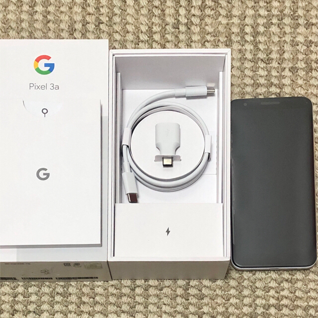 【ISHITAKA様専用】新品・未通電　Google Pixel 3a 64GB スマホ/家電/カメラのスマートフォン/携帯電話(スマートフォン本体)の商品写真