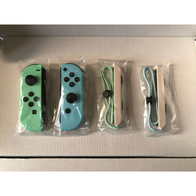 Nintendo Switch(ニンテンドースイッチ)のswitch どうぶつの森　ジョイコン　Joy-Con エンタメ/ホビーのゲームソフト/ゲーム機本体(その他)の商品写真