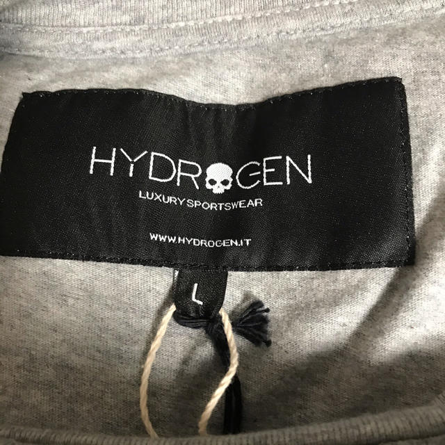 HYDROGEN(ハイドロゲン)の新品未使用　ハイドロゲン　L グレー メンズのトップス(Tシャツ/カットソー(半袖/袖なし))の商品写真