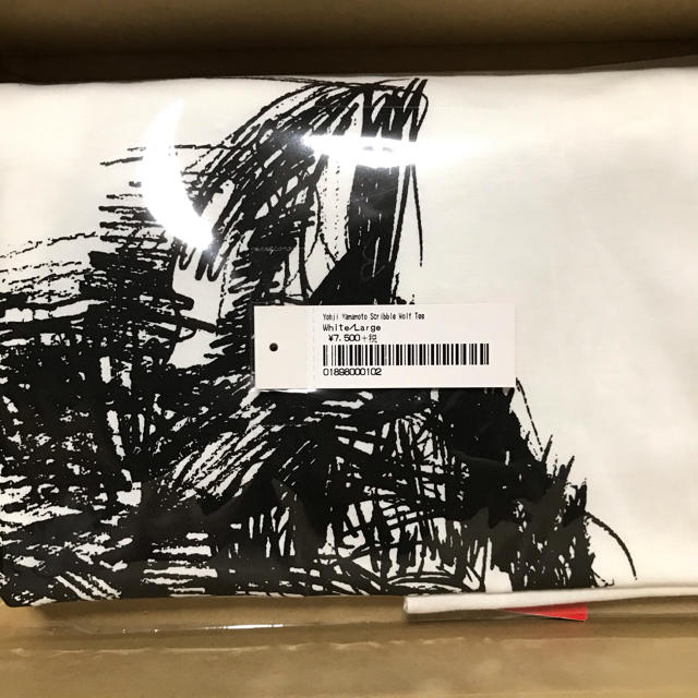 Supreme(シュプリーム)のSupreme Yohji Yamamoto Scribble Wolf Tee メンズのトップス(Tシャツ/カットソー(半袖/袖なし))の商品写真