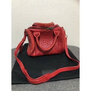 アレキサンダーワン(Alexander Wang)のALEXANDER WANG mini Rocky レッド(ショルダーバッグ)