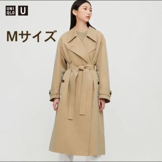 ユニクロ(UNIQLO)のユニクロユー  トレンチコート　カーキ(トレンチコート)