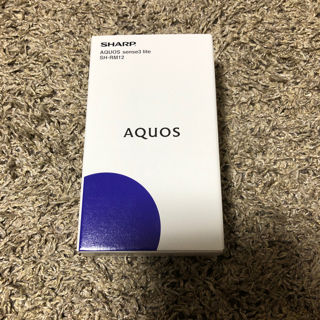 スマートフォン/携帯電話【新品】AQUOS sense3 lite ブラック 64 GB SIMフリー