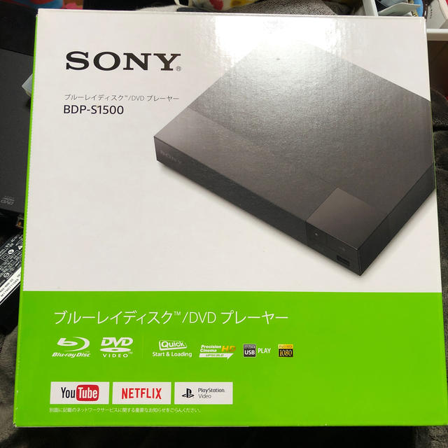 SONY(ソニー)のSONY Blu-ray DVD プレイヤー スマホ/家電/カメラのテレビ/映像機器(ブルーレイプレイヤー)の商品写真