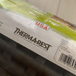 サーマレスト(THERMAREST)のMADE IN USA   サーマレスト(寝袋/寝具)