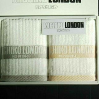 ミチコロンドン(MICHIKO LONDON)のMICHIKO LONDON ハンドタオルセット(タオル/バス用品)