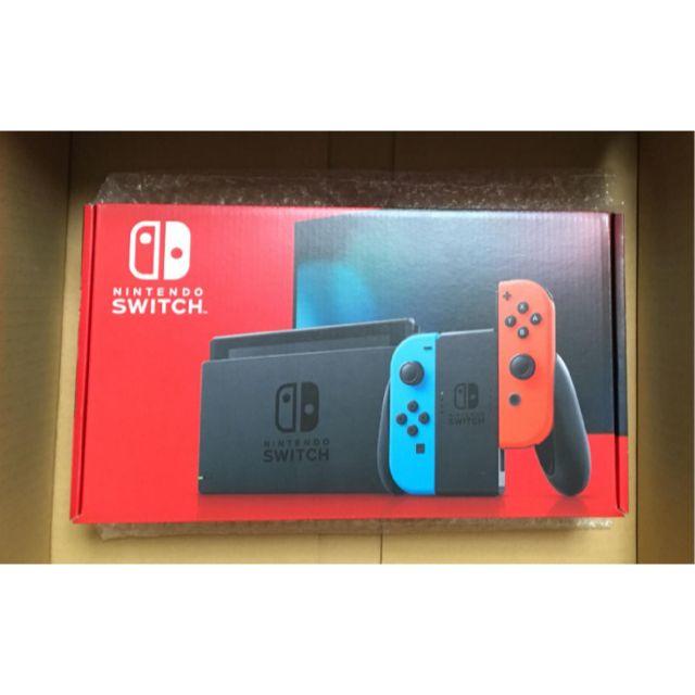 新品 新モデル Nintendo Switch 本体 ネオンブルー