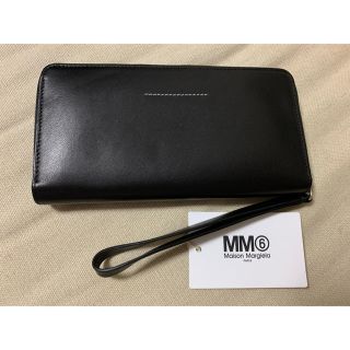 エムエムシックス(MM6)のメゾンマルジェラ  MM6 長財布　黒(財布)