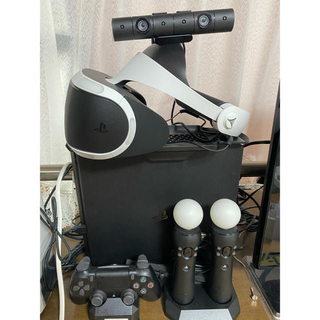 プレイステーションヴィーアール(PlayStation VR)のPS4 本体+PS VRセット+おまけ複数有(家庭用ゲーム機本体)
