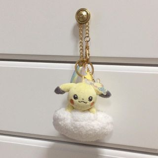 ポケモン(ポケモン)の𓊆 パステルピカチュウ 雲の上ぬいぐるみチャーム 𓊇 (ぬいぐるみ)