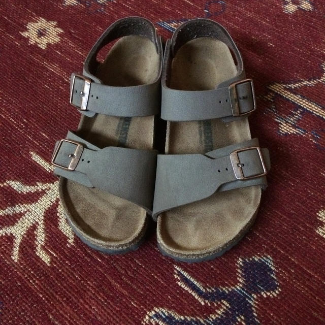 BIRKENSTOCK(ビルケンシュトック)のビルケンシュトック 31 20センチ ブラウン色 キッズ/ベビー/マタニティのキッズ靴/シューズ(15cm~)(サンダル)の商品写真